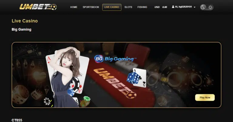 Live Casino - Trải nghiệm sòng bạc đỉnh cao