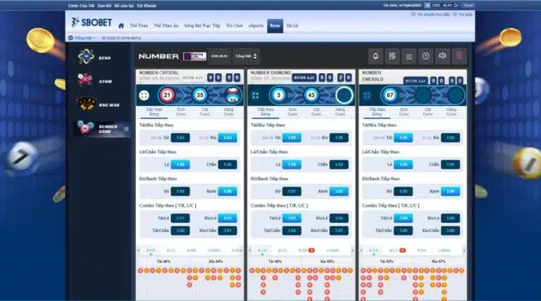 sbobet - Xổ số và Keno