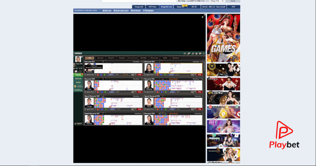 Live casino