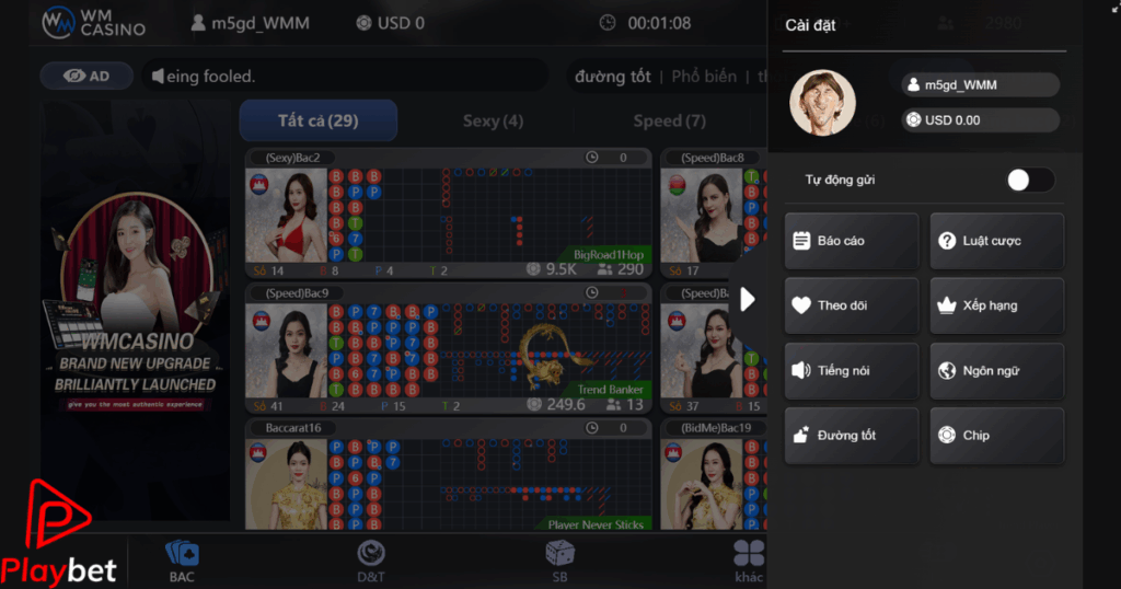 Live casino