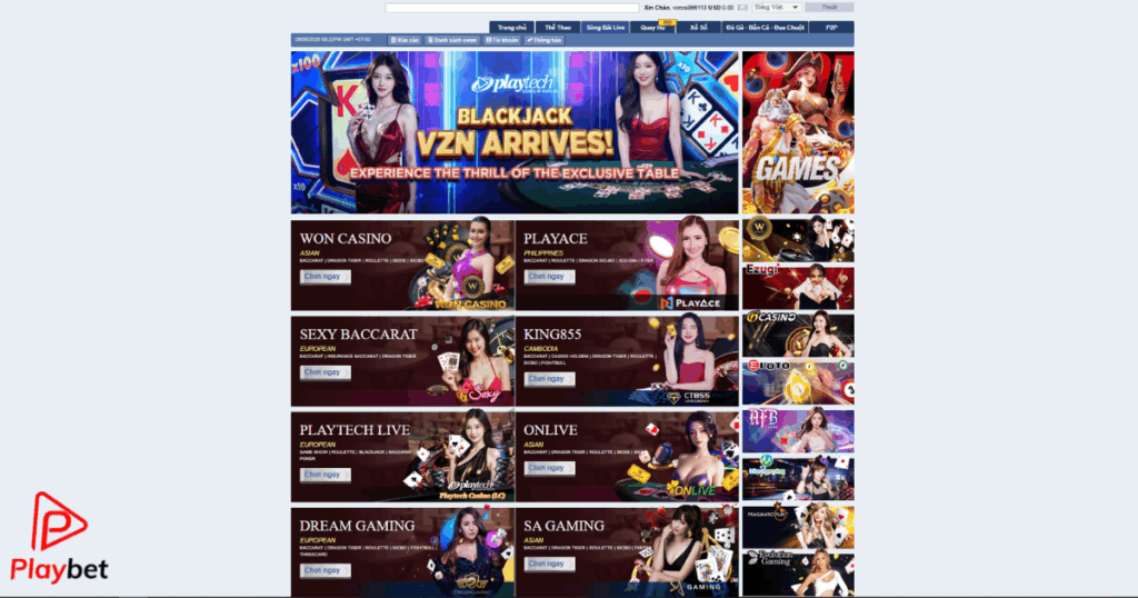 Live casino