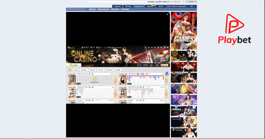Live casino